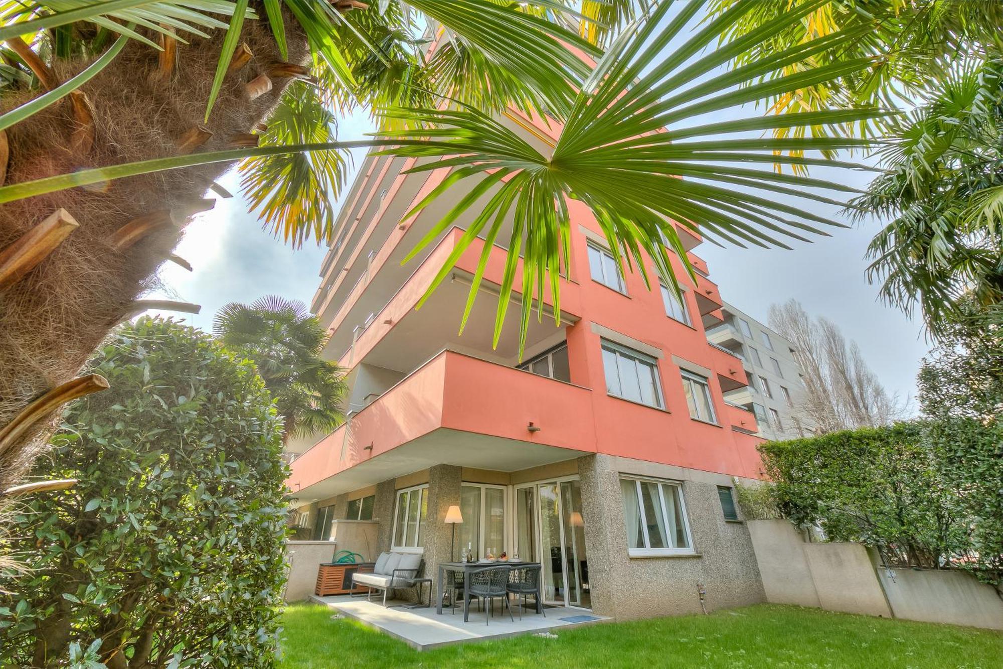 Res San Marco 1 - Happy Rentals Lugano Eksteriør billede